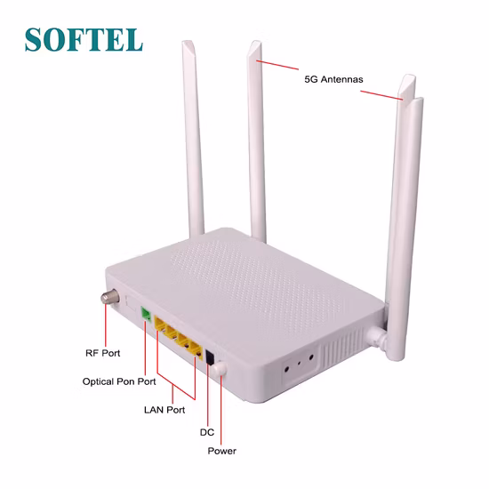 OEM Ont CATV CATV ONU 2,4G 5g 1g 3fe CATV