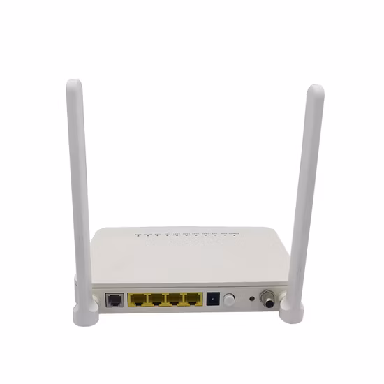 ONU Hg8247h5 Eg8143A5 Xpon CATV Gpon Epon Ont 4LAN 1voice WiFi 5dB Antenna ONU English Version 1ge+CATV Remotely Cheapest Price