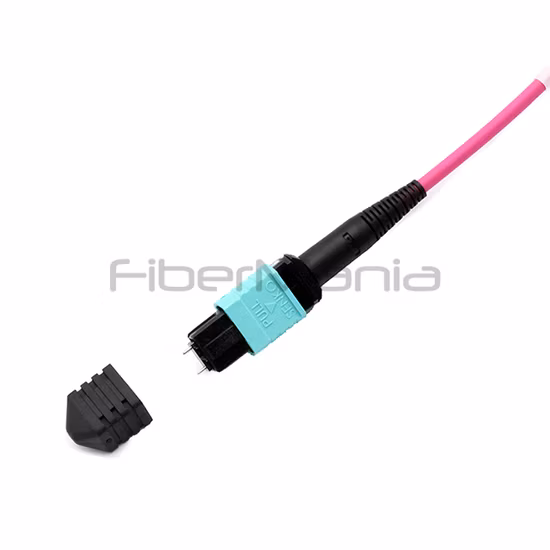 MPO/MTP 12 Fasern Glasfaser-Patchkabel