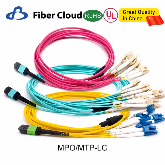 Hochwertiges MTP-MPO-Jumper-Breakout-Patchkabel